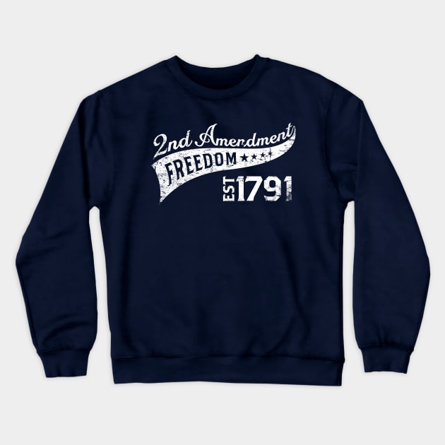 The 2nd Amendment Crewneck Sweatshirt by MikesTeez